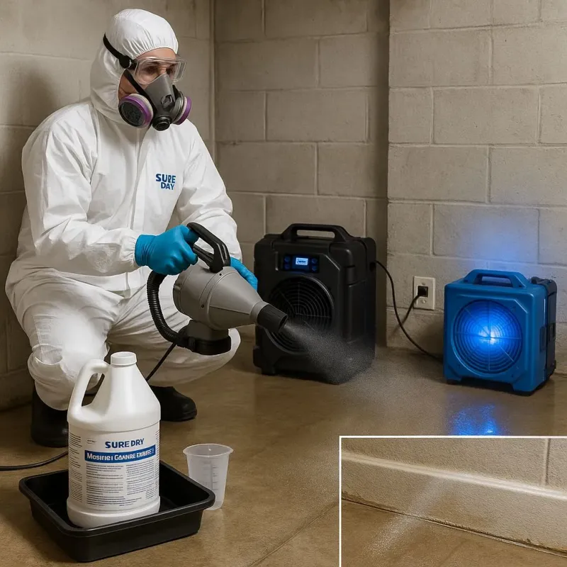Sanitization and Odor Removal process in Palatine, IL