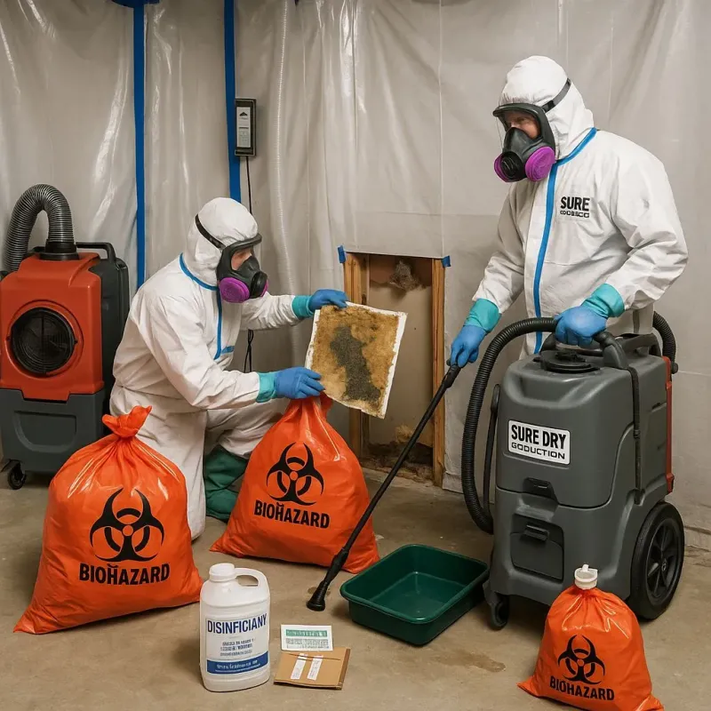 Contaminated Water Handling Protocols process in Palatine, IL